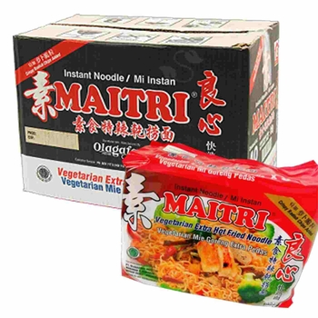 Image Maitri E/Hot Fried Noodle 良心 - 特辣干捞面 (400g x 8pkt) 3200grams (Stopped Production)